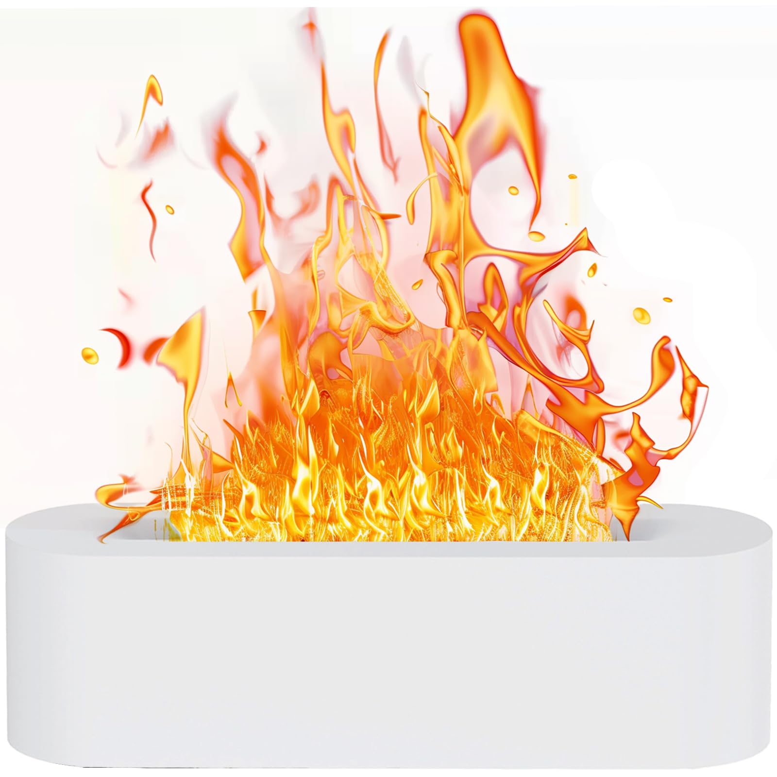 Diffuseur d'huiles essentielles effet flamme pour vos séances de yoga à la maison