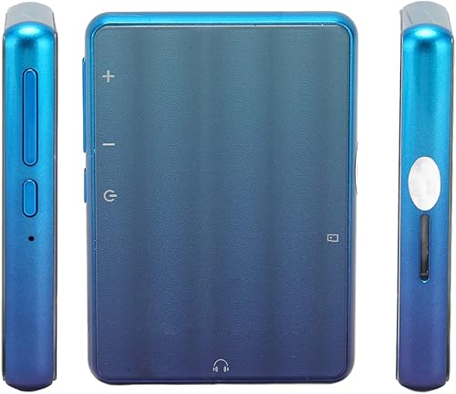 Miniatura 8 de Reproductor MP3 Bluetooth 5.0, mini reproductor de música portátil con pantalla táctil completa de 2.4 pulgadas, compatible con radio FM, grabadora,