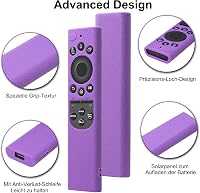 RYHX 2 db Szilikon Védőtok Samsung Smart TV Napelemes Távirányítóhoz - Csúszásmentes, Ütésálló BN59-01357/01363/01385 Modellekhez, Nyakpántt 3