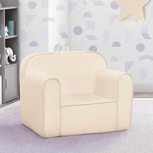 Miniatura 79 de Delta Children Cozee - Silla para niños de 18 meses en adelante, terciopelo de visón gris Terciopelo de visón gris,Azul,Gris