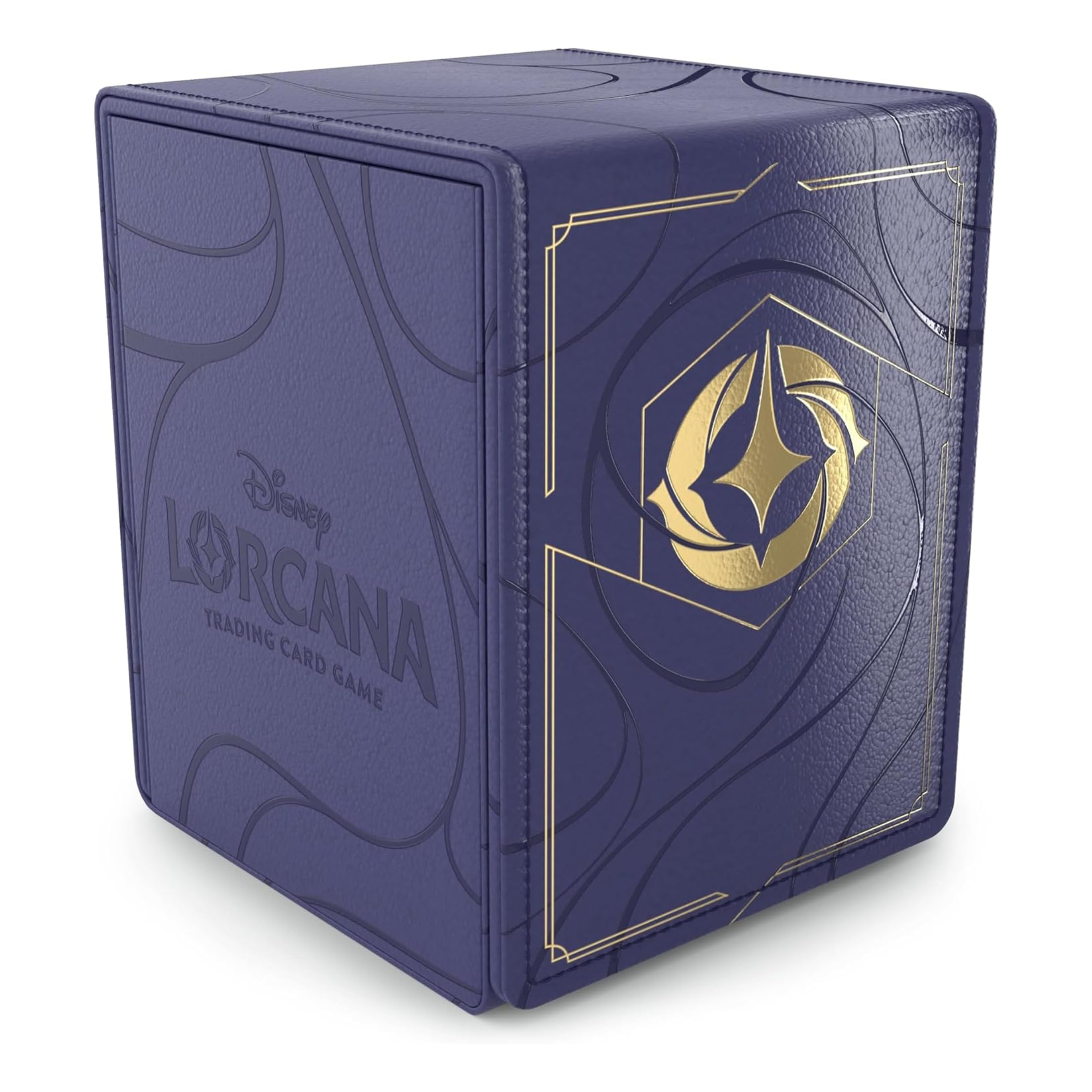 Ravensburger - Disney Lorcana TCG: Set 8 Premium Porta Carte Da Gioco | Scatola Porta Carte Da Gioco Collezionabili Con Capacità Per 100 | Disney Lorcana Con Un Design Unico | Deck Box Di Disney