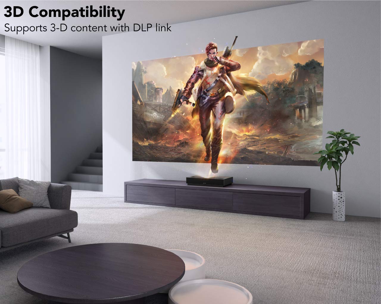 Buy WEMAX Nova 4K UHD Ultra Short Throw Smart Laser Projector Android