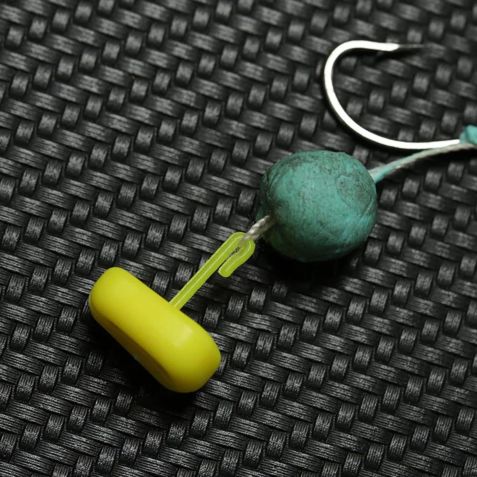 Karpfen Haar-Rig Angel Terminal Tackle Zubehör Köderstopper | Barben-Mais-Boilies-Stopper Karpfen Angelgerät Und Zubehör Für Süßwasser Salzwasser Angeln Auf Forelle Dorsch Und Barsch
