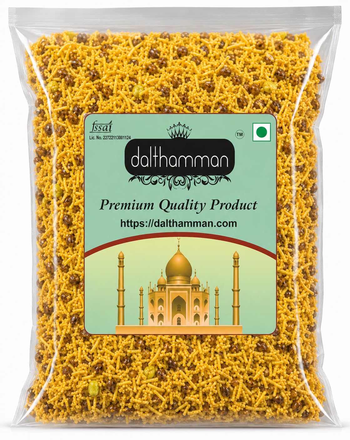 Dalthamman Original Agra World Famous Dalmoth Namkeen | Popular Indian Spicy Snacks Shahi Dalmoth | Suitable For Home And Gifting Use | No Preservatives - 900g-image-2
