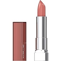 Vista 13 de Maybelline Color Sensational - Lápiz labial, maquillaje de labios, acabado crema, lápiz labial hidratante, guiño rosa, rosa coral, 1 unidad