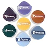 TORMEN 7 Pcs Air Cushion Makeup Sponges,Seven Star Cushion Powder Puff,Latex Free, Multi Shaped Blender Wet & Dry Beauty Tool Set,Suitable for All Cosmetics Foundation, BB Cream, Blush, Powder (Mixed)