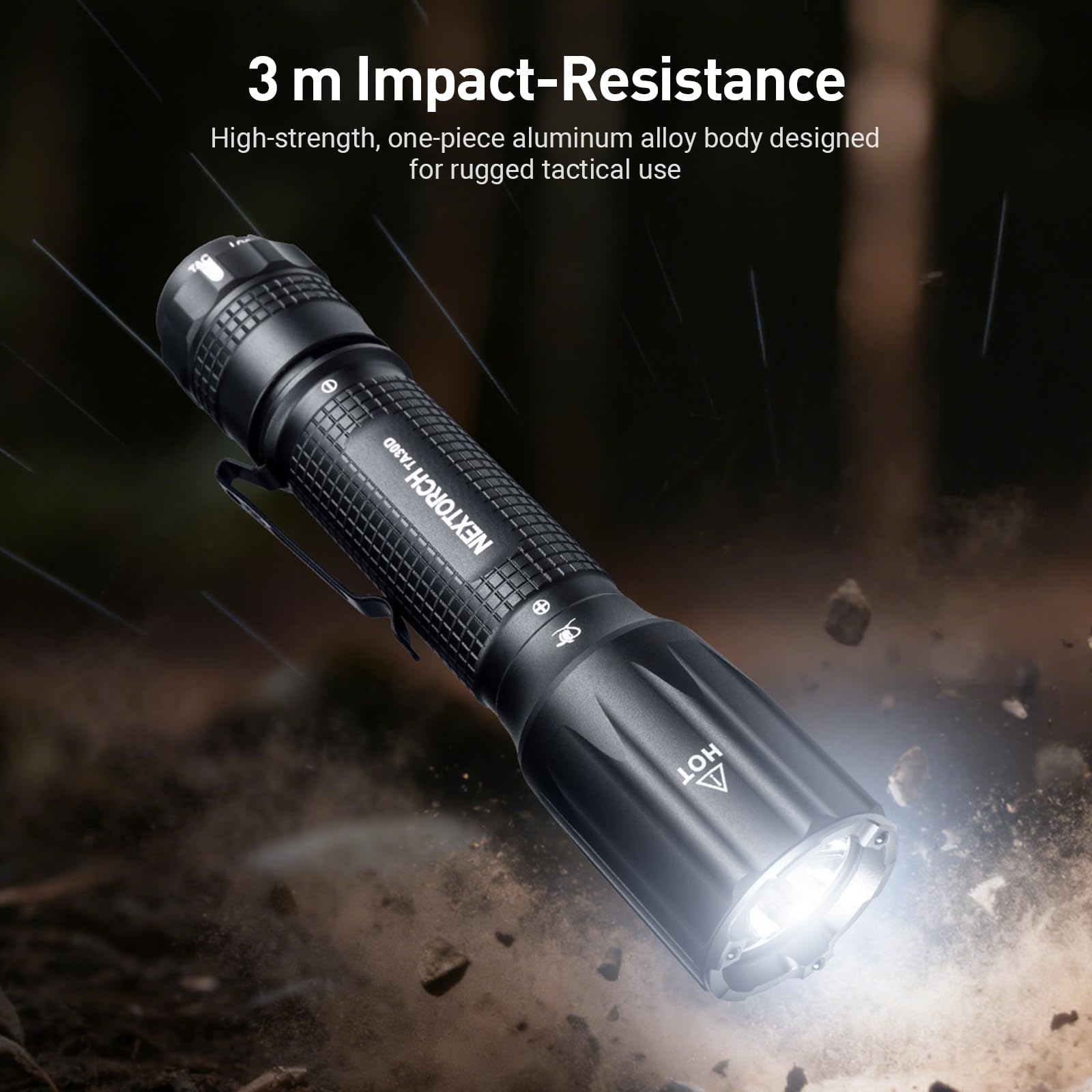 Amazon.co.jp: NEXTORCH TA30D タクティカル懐中電灯 2200ルーメン