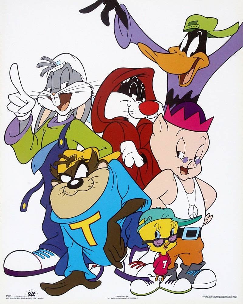 Space Jam Movie Poster The Looney Tunes Size 24 X 36 Poster