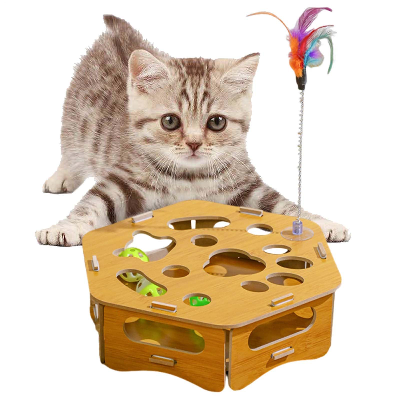 Juguete para gatos que evita el aburrimiento de tus gatitos en casa