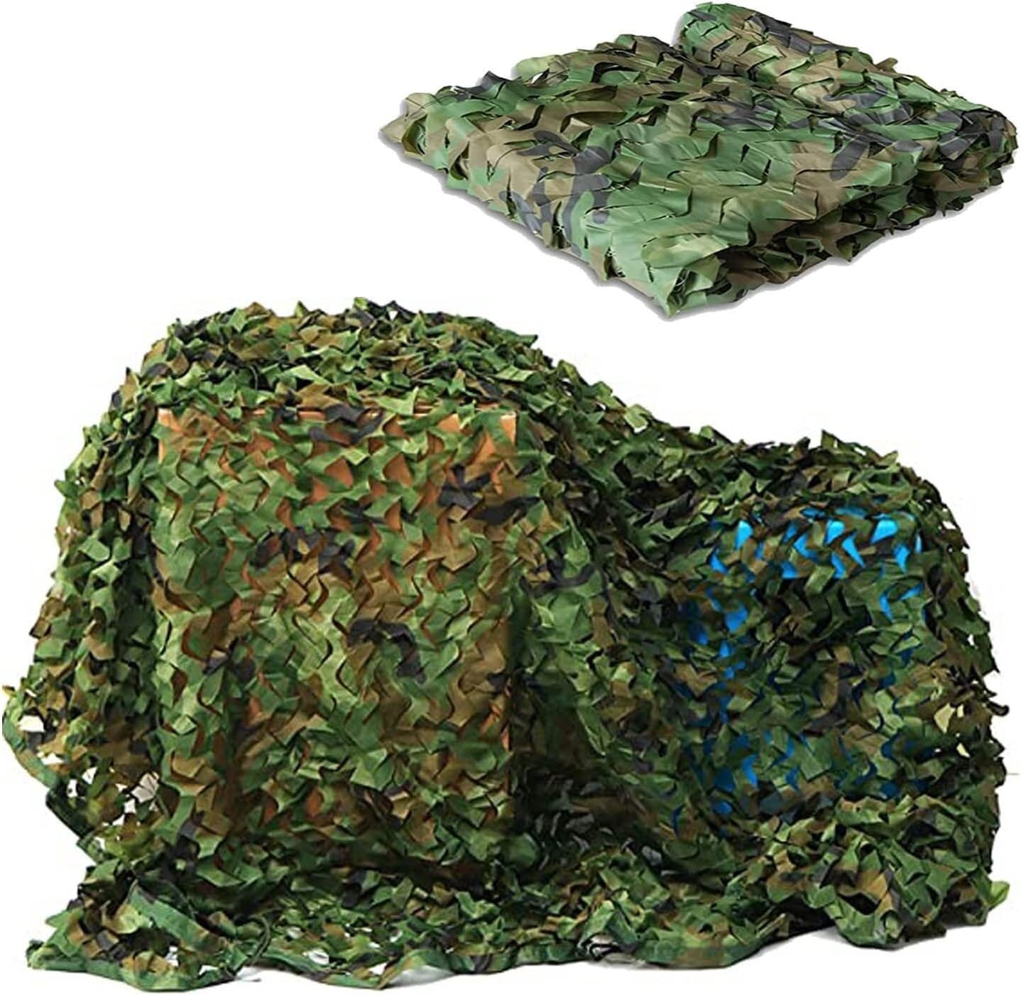 Red de Sombra Red antifalsificación Cubierta de montaña Red Verde 7X10M Red de Camuflaje de Bosque Red de Sombra for Caza Camping Observación de Aves en la Selva