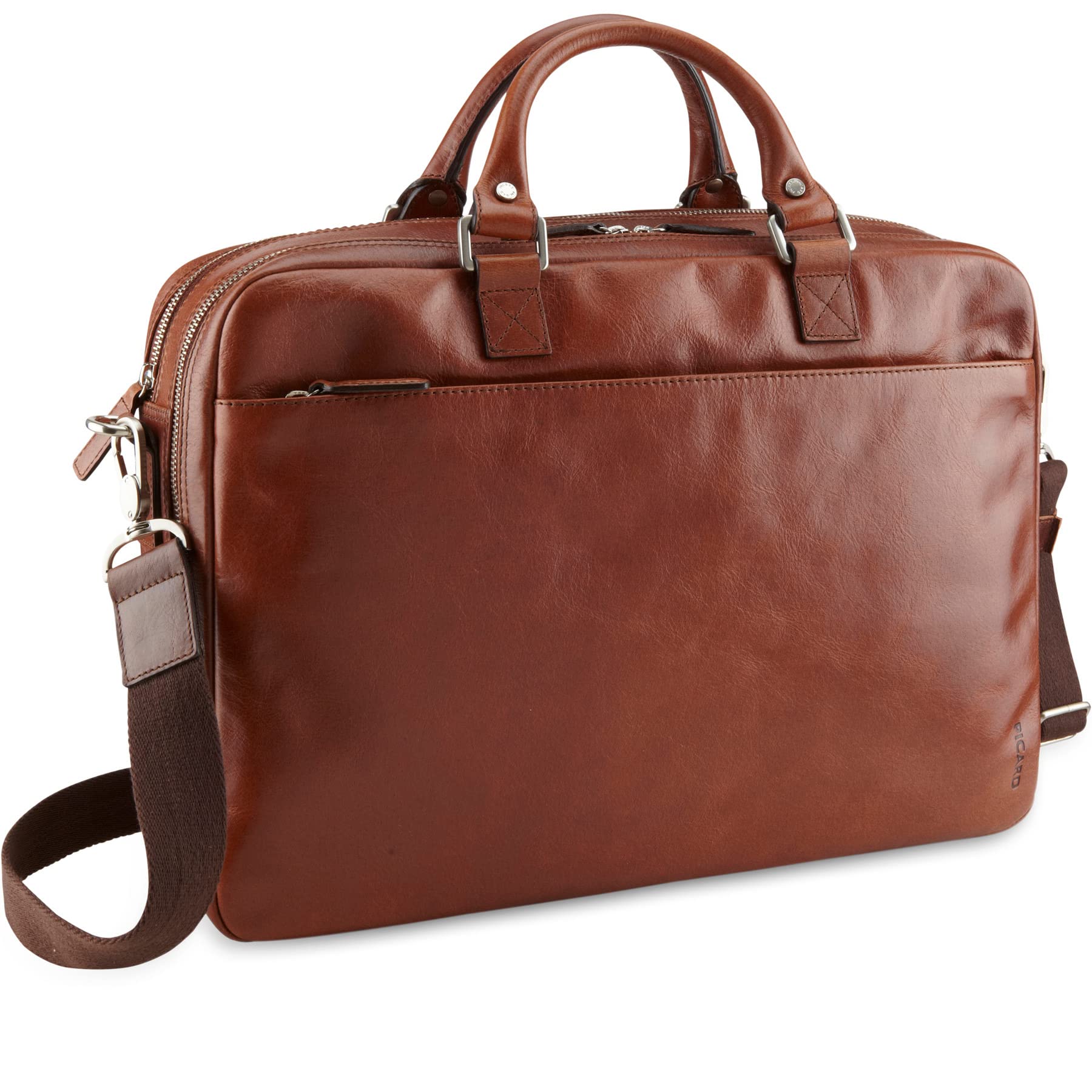 Picard Herren Laptoptasche BUDDY aus Büffelleder OneSize | mit Reißverschluss | Laptoptasche | Business