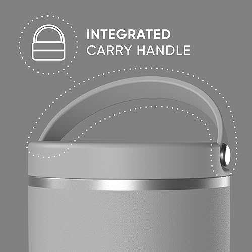 Miniatura 4 de Hydrapeak Termo de acero inoxidable de 25 onzas con aislamiento al vacío, termo para alimentos calientes y alimentos fríos, boca ancha a prueba de