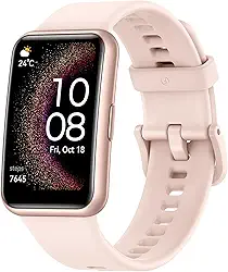 Smartwatch, HUAWEI WATCH FIT Special Edition, Tela AMOLED FullView de 1.64', Gestão Avançada de Saúde, Relógio Smartwatch GPS, Compatível com iOS e Android, Rosa