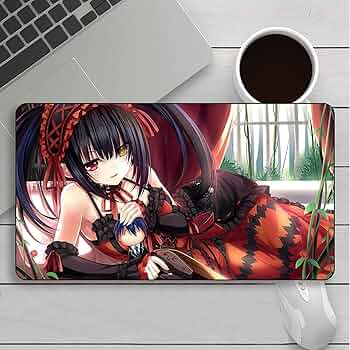 Amazon | デート・ア・ライブ 時崎狂三 大型マウスパッド アニメ