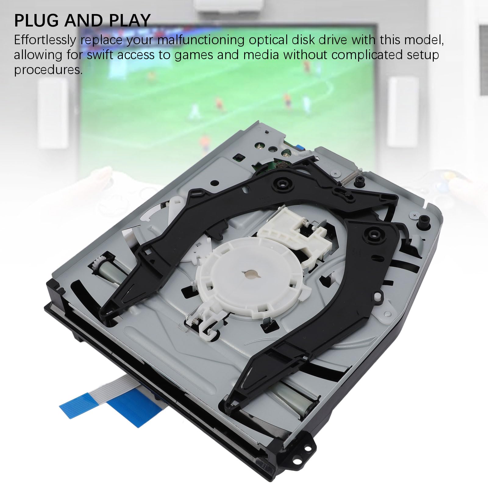 Socobeta Unità DVD per Console di Gioco Prestazioni Affidabili per Slim 2000 CHU-2015 20XX Caratteristiche Funzione Plug and Play