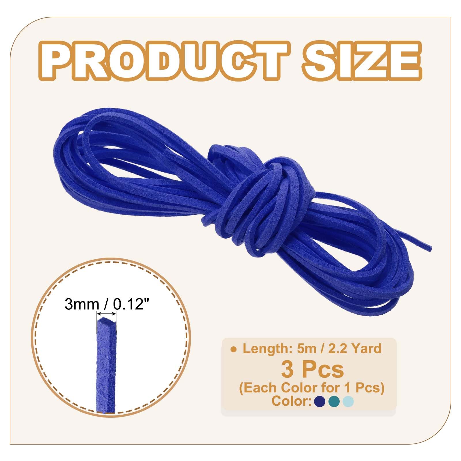 PATIKIL Faux Suede Leather Cord - Image 2