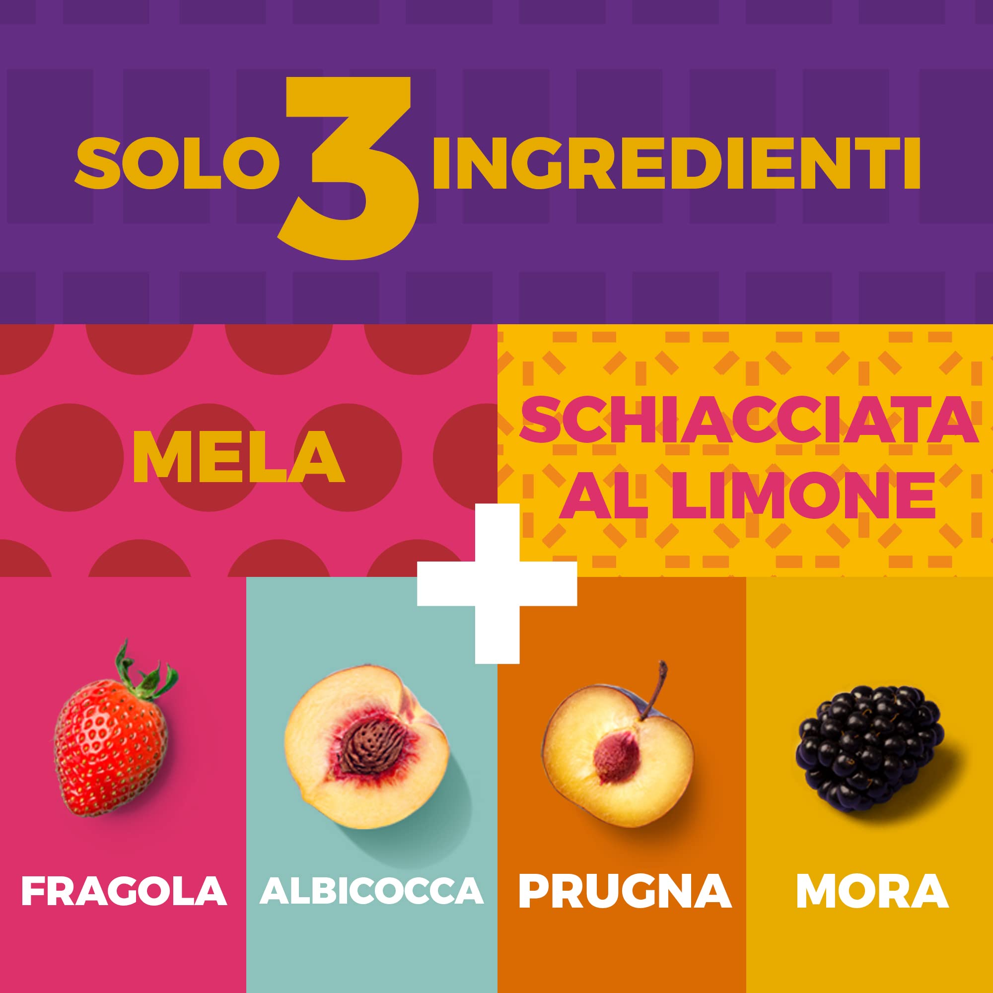 Zest Delites Snack Dolci in Pelle di Frutta, Merendine Senza Glutine, 36 Pack, Fragola, Mora, Albicocca e Prugna, Barrette Energetiche Ciclismo, Frutta Secca Mix, Snack Monoporzione, 36x25g