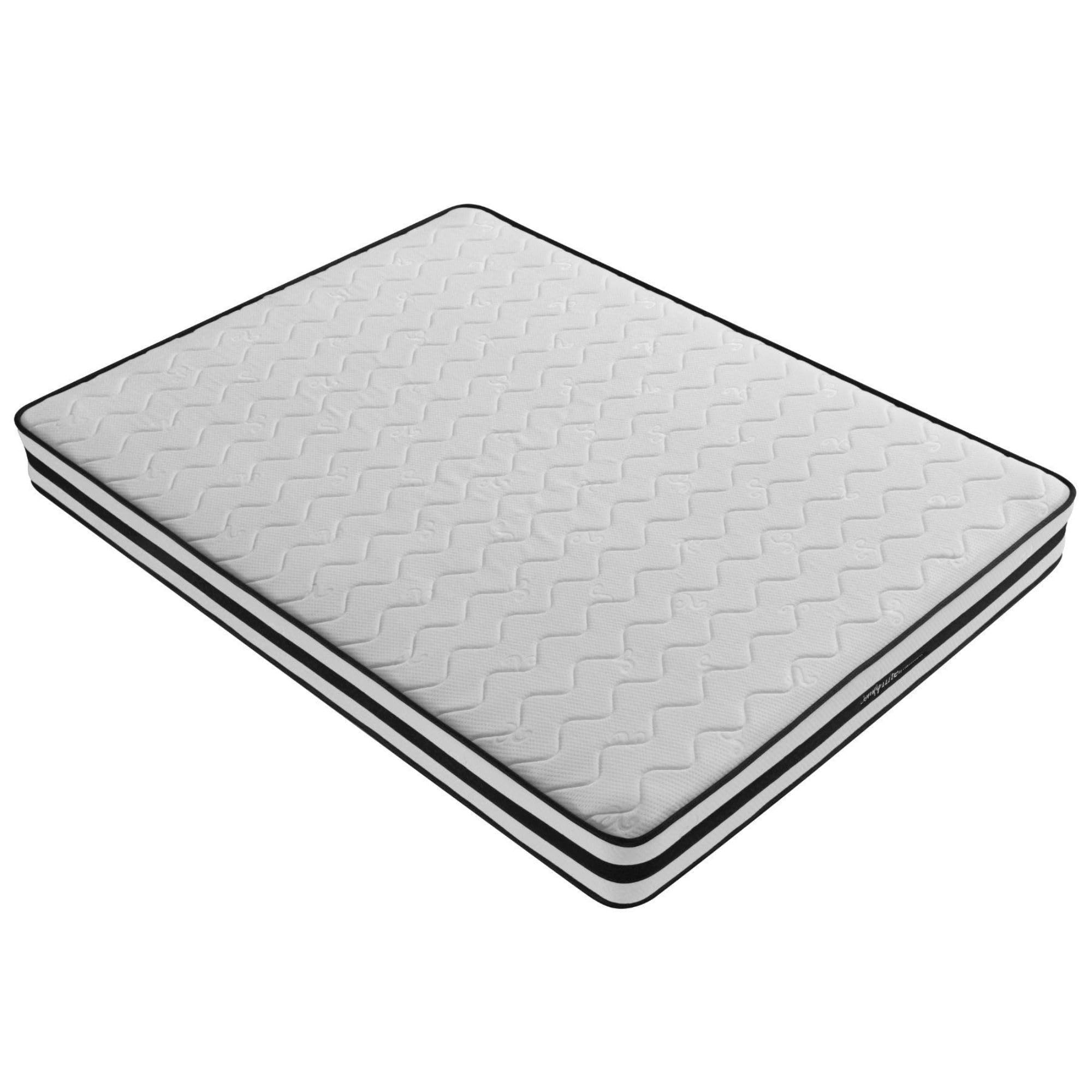 Home Source Orion Bonnell Coil Mattress, King Size 5ft, Medium Firm, Quilted Cover, Rolled