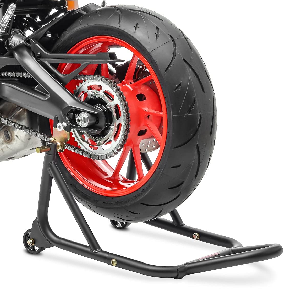 Caballete Moto Trasero Compatible para KTM 125 Duke / 200 Duke / 390 Duke ConStands XM Racing Negro Mate