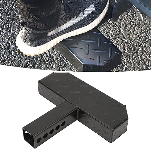 Miniatura 5 de Escalón de choque automotriz de 220 libras, capacidad de carga, protección de parachoques, montaje de barra de parachoques para automóviles, SUV,