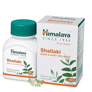 Himalaya Shallaki | Pain and inflammation | Tablets 60s | Bone and Joint Wellness - image, photos