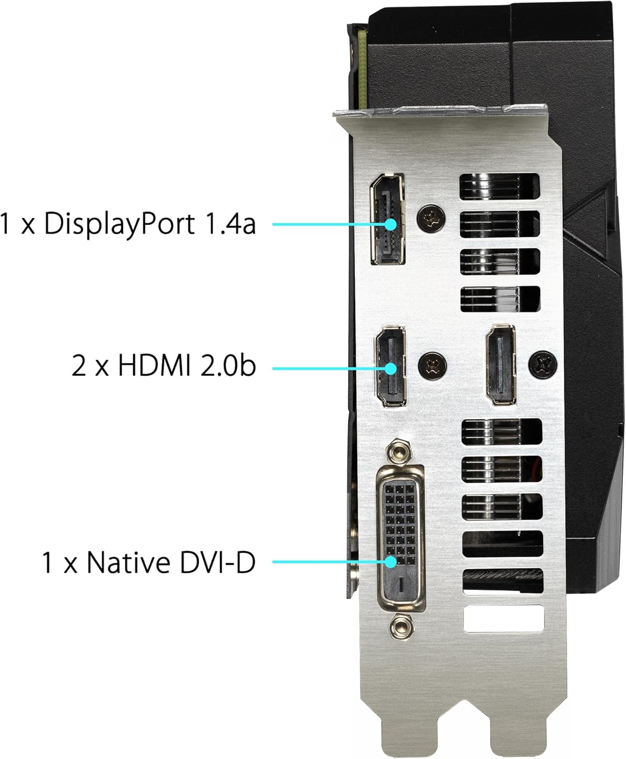 ASUS Dual GeForce RTX 2060 EVO OC Edition Scheda Grafica, 12GB GDDR6, PCIe 3.0, HDMI, DisplayPort, DVI, Due Ventole Axial-Tech, Tecnologia 0dB, Auto Extreme, PSU Consigliata 500W, GPU Tweak II, Nero ASUS Dual GeForce RTX 2060 EVO OC Edition Scheda Grafica, 12GB GDDR6, PCIe 3.0, HDMI, DisplayPort, DVI, Due Ventole Axial-Tech, Tecnologia 0dB, Auto Extreme, PSU Consigliata 500W, GPU Tweak II, Nero