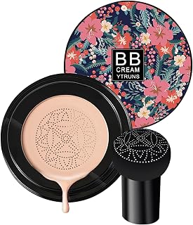 BB Cream Skin - Moisturizing Makeup with Air Cushion, Lightweight Base for Face, Modular Concealer Function, Long-Lasting High Performance Cosmetics, for Women and Girlfriends, Useful
