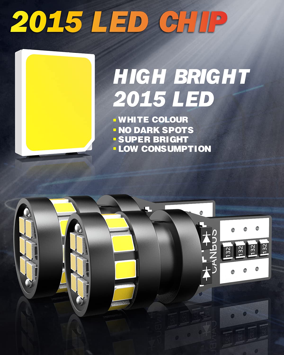 Osram LED lampen - T10 - Cool White - 12V - 6000K - OS 2850CW02B