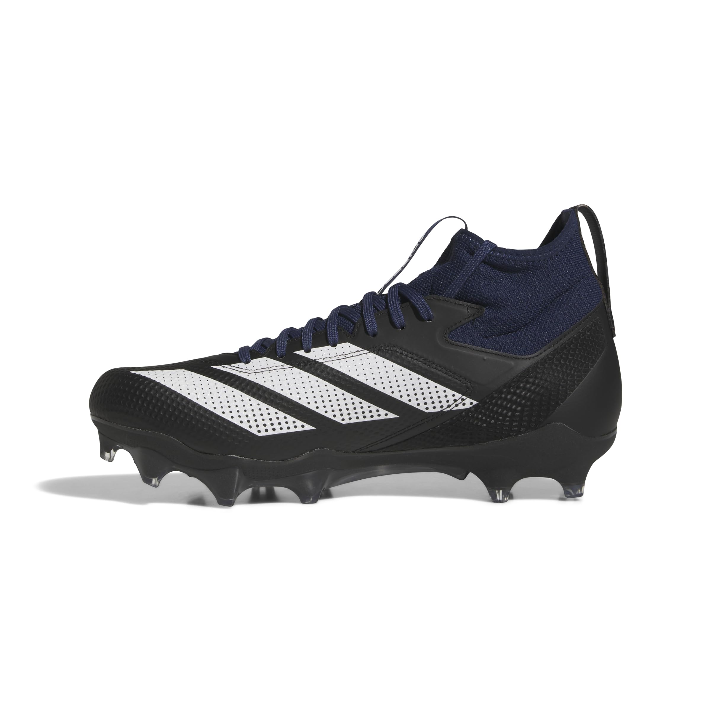 adidas Unisex-Adult Adizero Impact American Football, Team Navy Blue/White/Black, 9 Women/8 Men