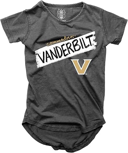 Miniatura 4 de NCAA - Camiseta Burnout para niñas SS