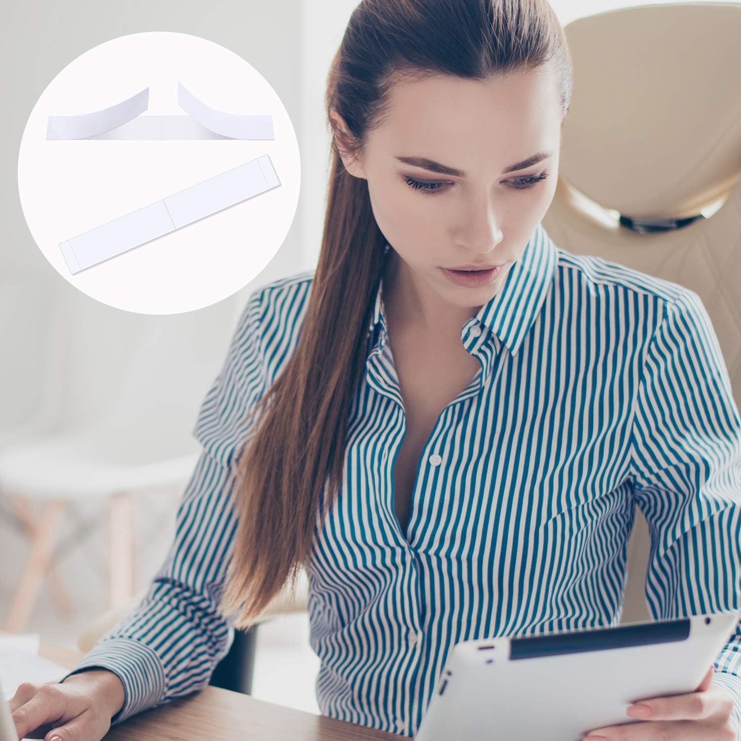 Best Review 200 Pieces Double Sided Body Tape Clear Clothes Tape Transparent Beauty Tape for Clothing Body Dress 40% Off Discount 200 Pieces Double Sided Body Tape Clear Clothes Tape Transparent Beauty Tape for Clothing Body Dress