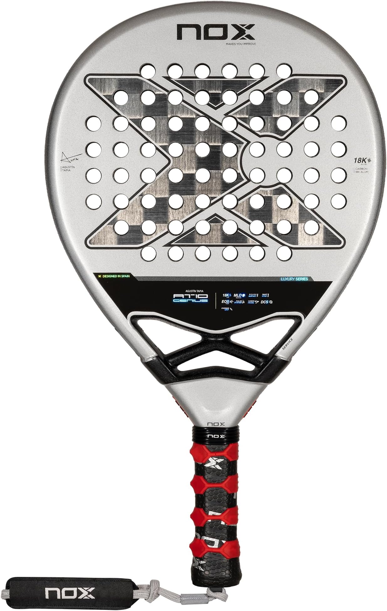 AT10 GENIUS 18K RACKET BY AGUSTIN TAPIA
