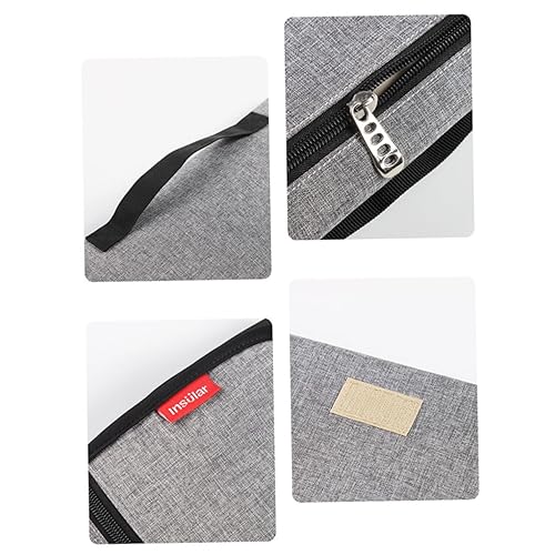 Miniatura 7 de FRCOLOR Cambiador de pañales plegable portátil Almohadilla compacta de pañales para recién nacidos Viaje Ligero Gris