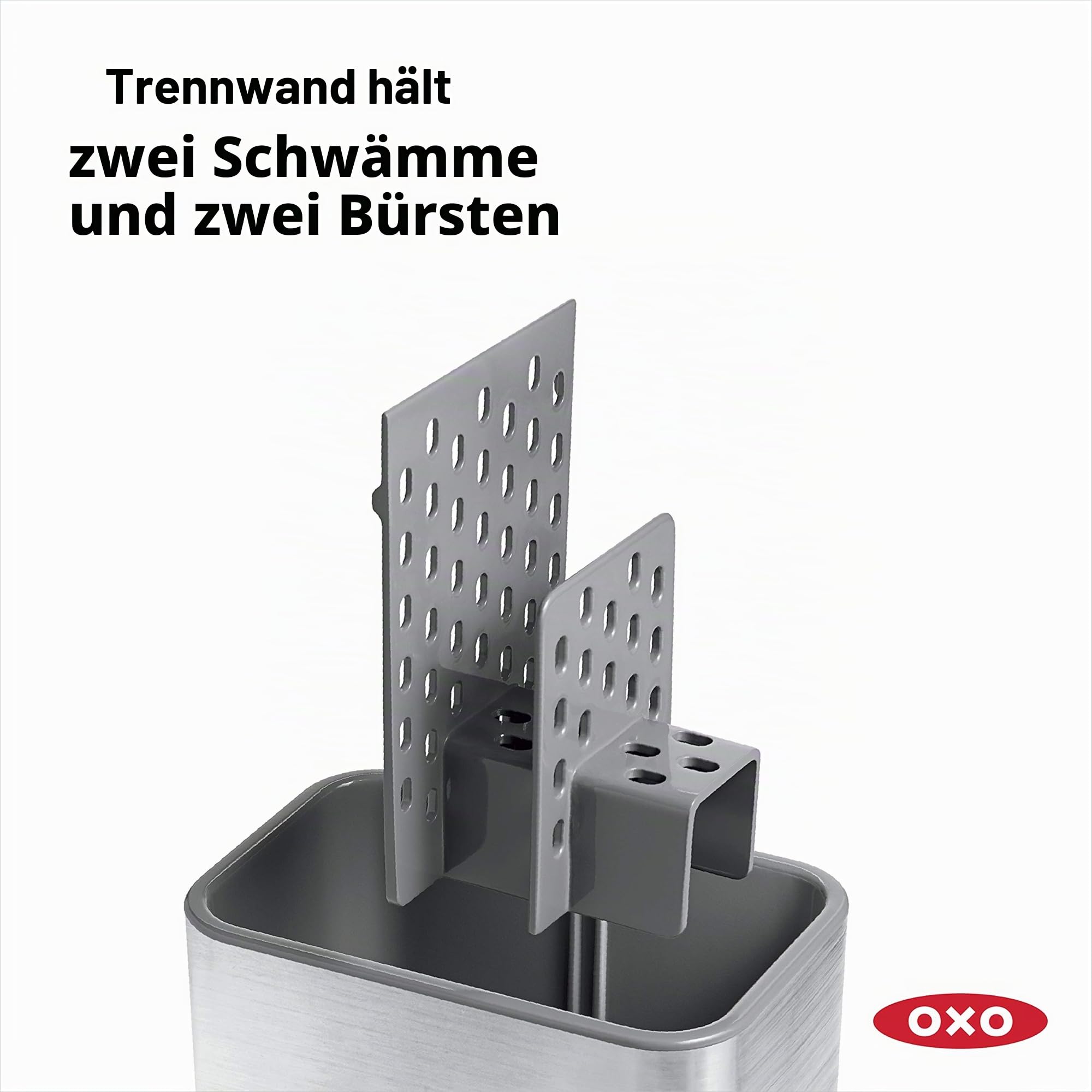 OXO Good Grips Spülbecken-Organizer aus Edelstahl
