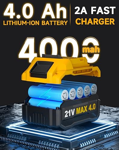 Miniatura 2 de Llave de impacto inalámbrica de 479 pies-libras (650 N.m) de alto par, pistola de impacto de 12 pulgada, llave de impacto eléctrica sin escobillas