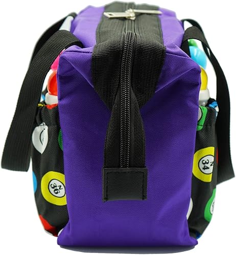 Miniatura 3 de Yuanhe Bolsas de bingo Dauber con 6 bolsillos, color morado
