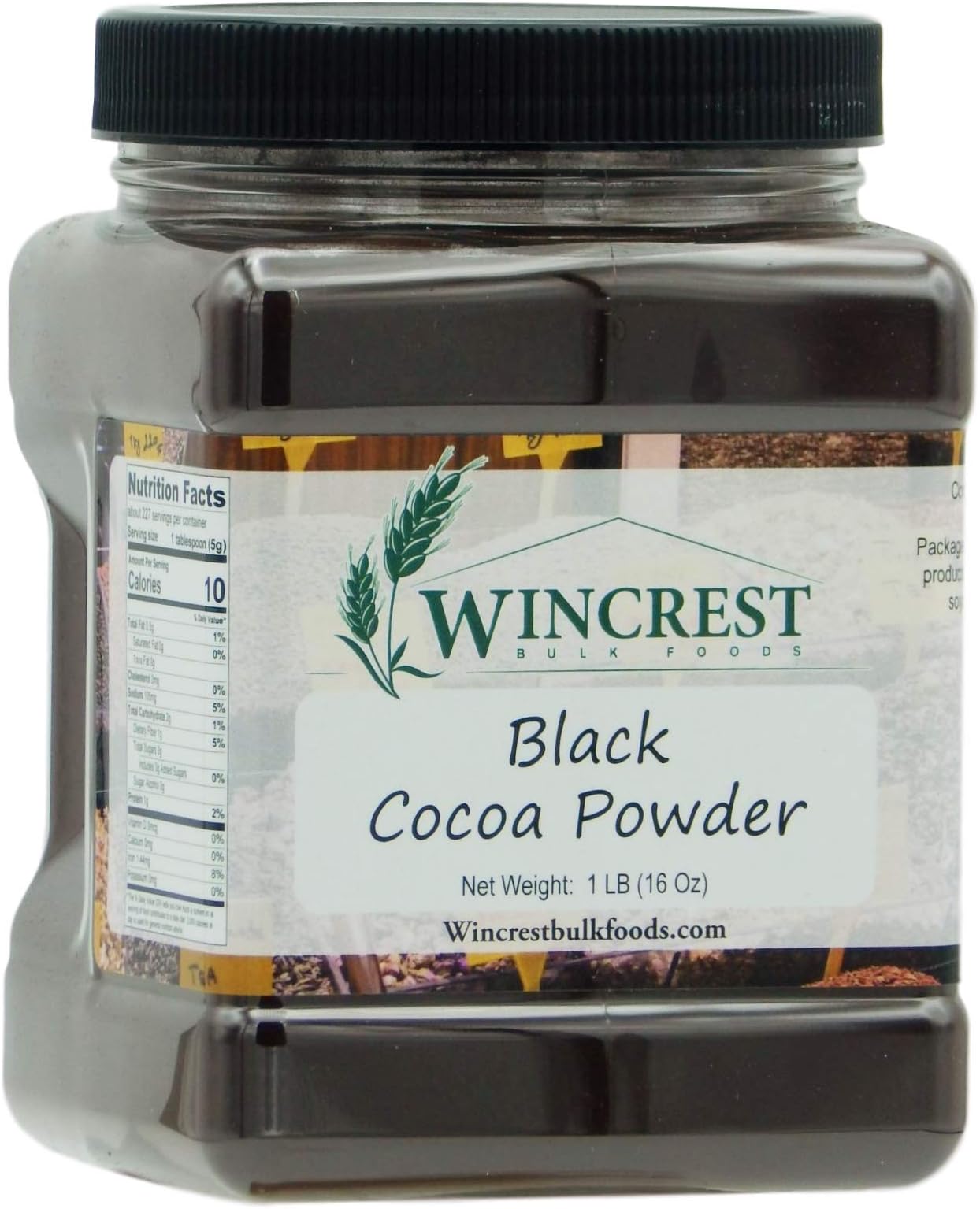 Black Cocoa Powder - 1 Lb