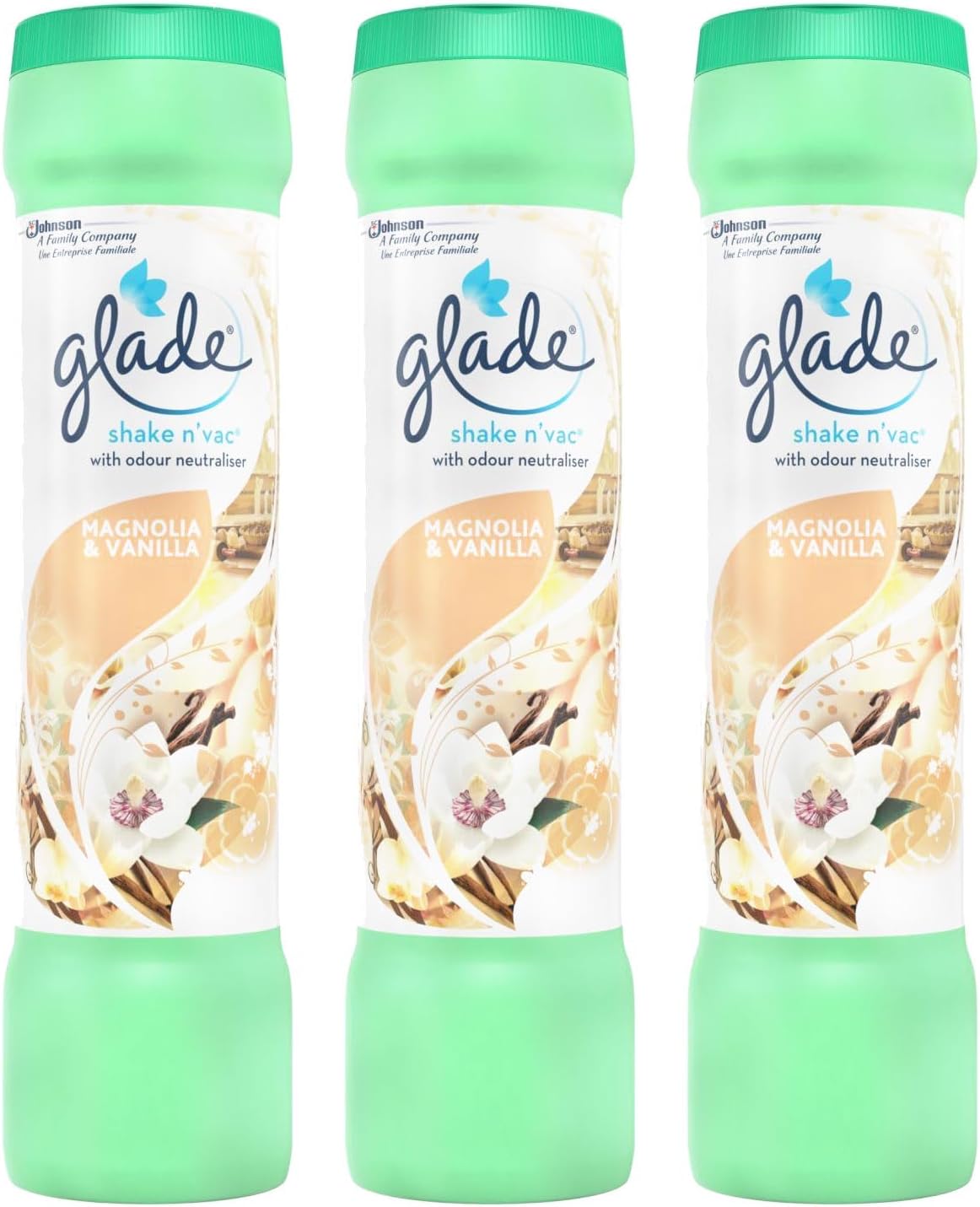 Housold 500g Glade Shake 'n' Vac Carpet Cleaning Powder Neutralize