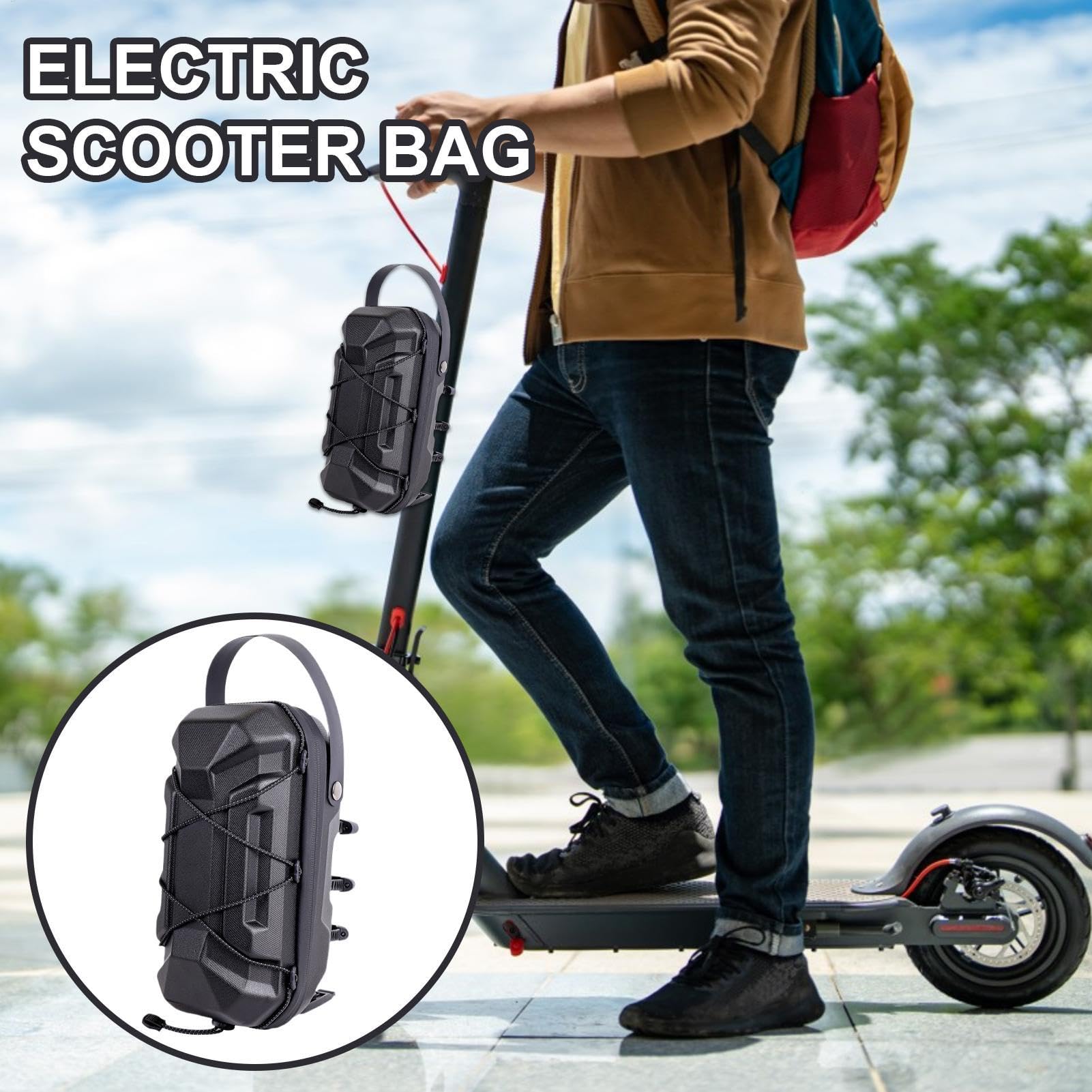 Borsa per Monopattino Elettrico Organizer Impermeabile Manubrio E Bici | Borsa da Manubrio Monopattino Bici, Organizer Manubrio Anteriore, Per Bambini, Adulti E Tutte Le Età