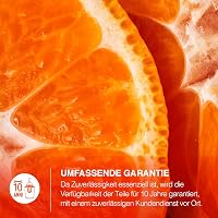 H.Koenig AGR80 Professzionális Elektromos Citrusfacsaró 160W, Rozsdamentes Acél, Csepegtető Védelem, BPA Mentes 5