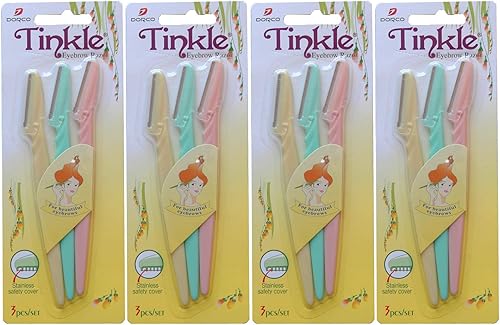 Tinkle 6 afeitadoras de cejas