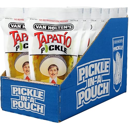 Vista 33 de Van Holten's Pickles - Jumbo Tapatio Pickle-In-A-Pouch - Paquete de 6