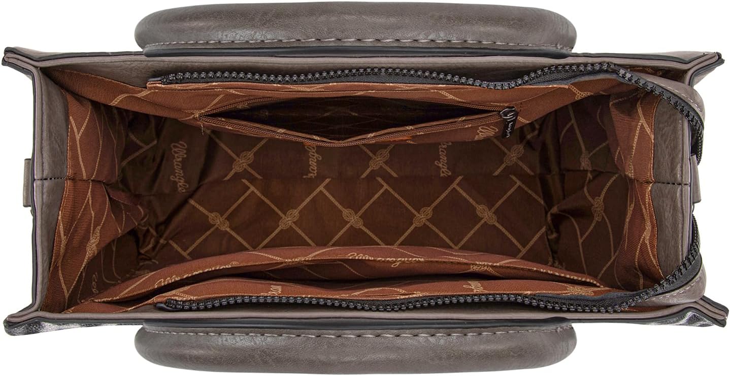 Montana West × Wrangler Large Tote Bags Purses for Women Work Top-Handle Handbags with Strap - Image 6