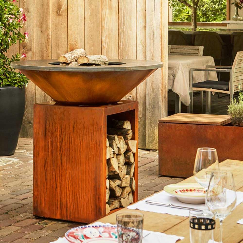 Ofyr Classic Storage 100-100 palenisko z płytą grillową