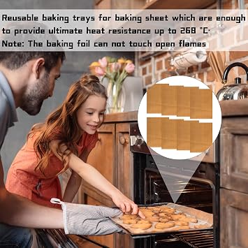 10 Pcs Silicone Baking Sheets, 30x40cm Non Stick Reusable Silicone Cooking Mat, Baking Mat Oven Liner for Pastry, Cookies, Bread, Baking Tools & Accessories
