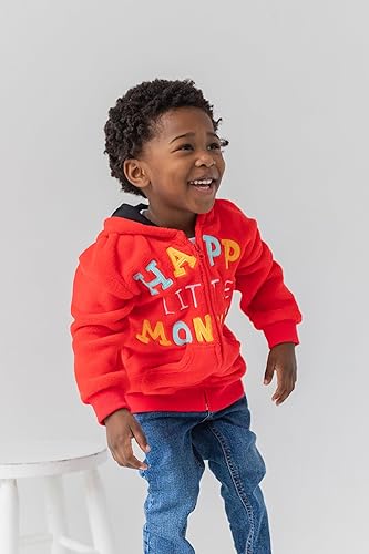 Miniatura 4 de Sesame Street Sudadera con capucha con cremallera para bebés y niños pequeños de Cookie Monster