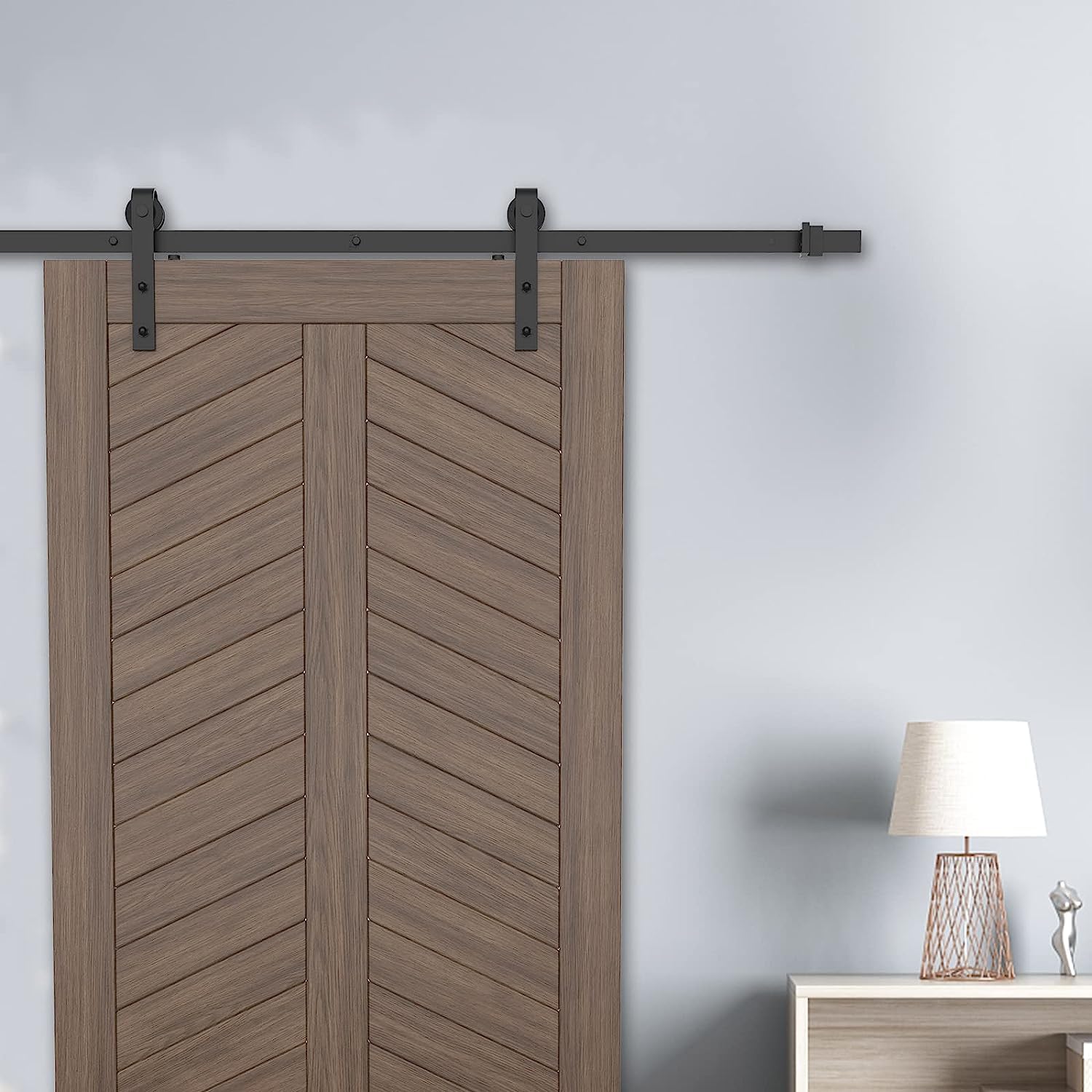 Buy SOLTAIREJACO Heavy Duty BARN Door Sliding Single PARTITION Door