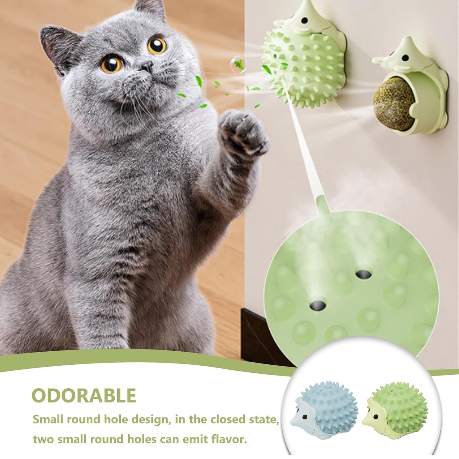 XZSKD 5 Pcs Catnip Balls, Cat Nip, Cat Nip Toy, 100% Organic Catnip Toys - Image 4