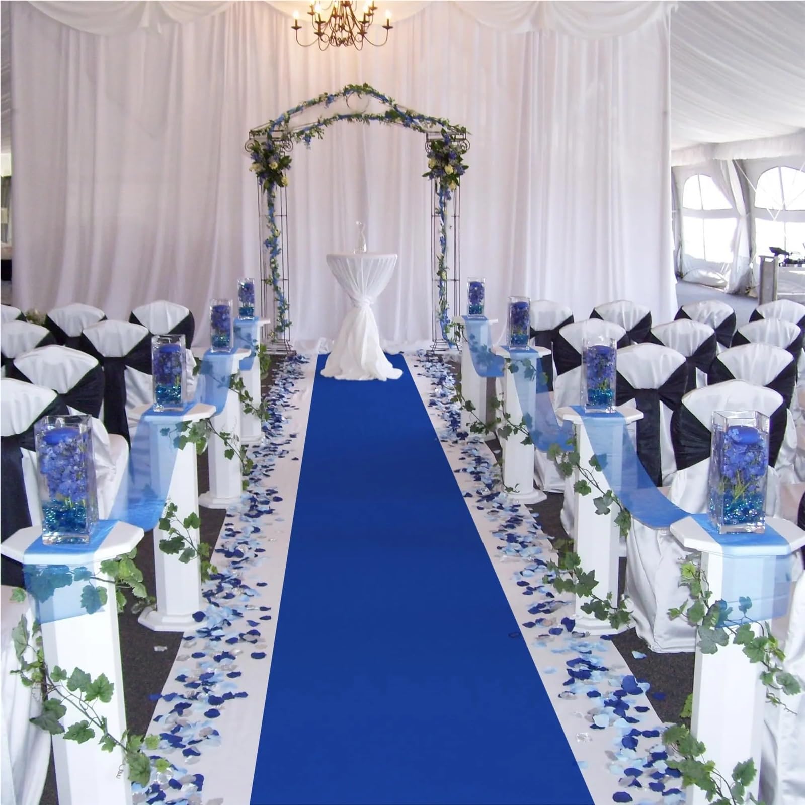 Teppich Hochzeit Hochzeitsgangläufer Blauer Gangläufer Teppich Teppiche Partys Und Events Indoor(8M,1.2M)
