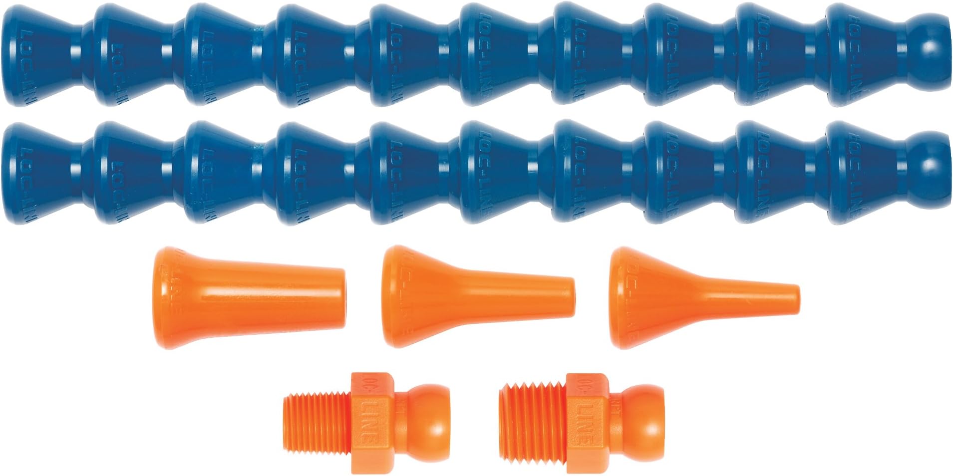 Coolant Hose Assembly Kit, Acetal Copolymer, 7 Piece, 1/4" Coolant Hose ID
